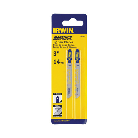 IRWIN JIGSW T-BLD 3""X14TPI 2PK 3072314